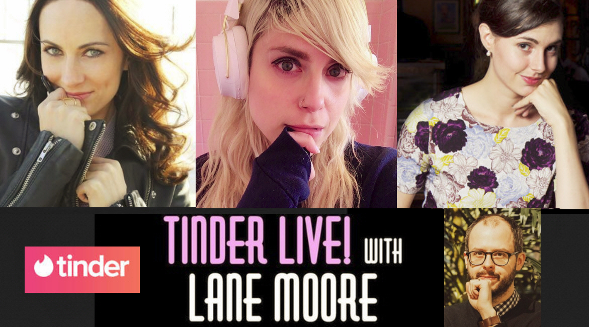 Jennifer Wright, Lane Moore, Laura Benanti, and Daniel Kibblesmith: "Tinder Live"
